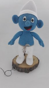 Gözlüklü Şirin Amigurumi Organik Oyuncak - 1