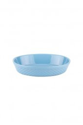 Mavi Diamond Seramik Oval Fırın Kabı 28x18.5x6 cm - 1