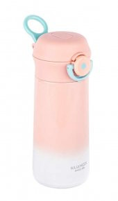Okadi Pembe Paslanmaz Çelik Termos 350 ML - 1