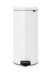 Brabantia Newıcon Whıte Pedallı Çöp Kutusu 30l - 1