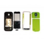 Nokia N5000 Kasa Kapak Tuş Takımı N5000 Uyumlu Yeşil Renk Orta Kasa Ön Kapak Arka Kapak Tuş Takımı - 1