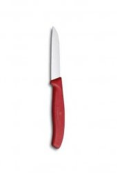 VICTORINOX Siyah Kırmızı Soyma Bıçak Seti - 4