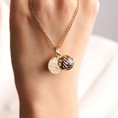 Nazar Ayetli Altın Kolye thumbnail 3