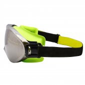 Kayak Gözlüğü Değiştirebilir Camlı Antifog Güneş Kar Koruyucu Gözlük Gümüş Snowboard Glasses Gözlük - 7