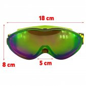 Kayak Gözlüğü Değiştirebilir Camlı Antifog Güneş Kar Koruyucu Gözlük Gökkuşağı Snowboard Glasses Gözlük - 3
