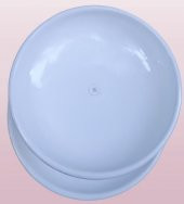 Hobi ADN 90267 Dekoratif Kuruyemiş Meyve Sunumluk Ahşap MDF Beyaz Lake El Yapım - 2