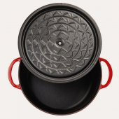 Sürel Döküm 20 cm Derin Tencere Kırmızı - 4