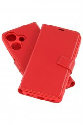 Infinix Hot 30i Uyumlu Kamera Korumalı Cüzdanlı ve Kapaklı Kılıf thumbnail 2