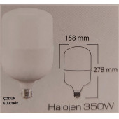Osaka Light 50Watt E27 Duylu 3000K Gün Işığı Torç Led Ampul 4500 Lümen (Büyük Ebatlı) A+Enerji - 2