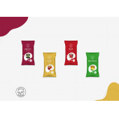 Kayla Gurme Tek Kullanımlık Meyve Taneli çaylar 4 Çeşit 80 Adet. Karadut-Elma-Nar-Nane limon - 1
