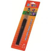 Brons Br-616 145 Serisi Suluboya Fırça Set 4Lü - 1