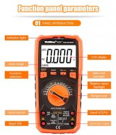 WellHise VC97+ Multimetre Ölçü Aleti Avometre True RMS - 9