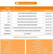 WellHise VC97+ Multimetre Ölçü Aleti Avometre True RMS - 11