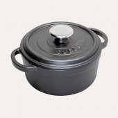 Sürel 20 cm Döküm Derin Tencere Siyah - 1