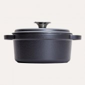 Sürel 20 cm Döküm Derin Tencere Siyah - 2