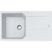 FRANKE URBAN UBG 611-86 BEYAZ GRANİT MUTFAK EVYESİ - 1