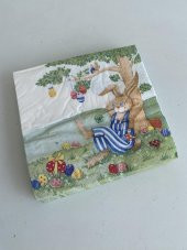 Herlitz Decor Tavşan Desenli Kağıt Peçete 20li 33x33cm - 6