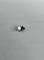 El Yapımı Mini Murano Cam Örümcek Biblo A127-06 thumbnail 3