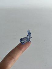 El Yapımı Mini Murano Cam Tavşan Biblo A128-02 thumbnail 2