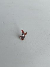 El Yapımı Mini Murano Cam Tavşan Biblo A129-04 - 3