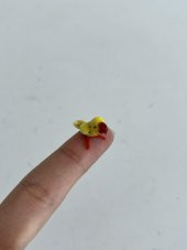 El Yapımı Mini Murano Cam Kuş Biblo A130-02 thumbnail 2