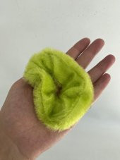 Peluş Lastik Saç Tokası 1300 Adet - 9