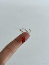 El Yapımı Mini Murano Cam Kertenkele Biblo A131-03 thumbnail 2