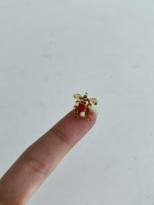 El Yapımı Mini Murano Cam Domuz Biblo A132-01 thumbnail 2