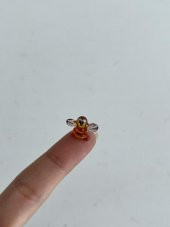 El Yapımı Mini Murano Cam Arı Biblo A132-06 thumbnail 2