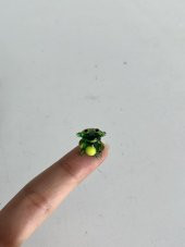 El Yapımı Mini Murano Cam Kurbağa Biblo A136-05 - 2
