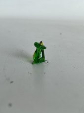 El Yapımı Mini Murano Cam Kurbağa Biblo A136-05 - 4
