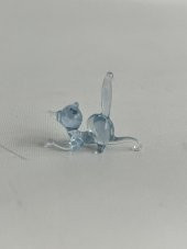El Yapımı Mini Murano Cam Kedi Biblo A110-06 - 5