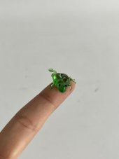 El Yapımı Mini Murano Cam Kurbağa Biblo A112-02 thumbnail 2
