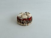 Deniz Kabuğu Kaplamalı Kutu 7x4cm - Mücevher Takı Kutusu - 2