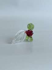 El Yapımı Mini Murano Cam Balık Biblo A113-01 thumbnail 4
