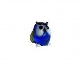 El Yapımı Mini Murano Cam Baykuş Biblo A113-03 thumbnail 1