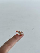 El Yapımı Mini Murano Cam Sincap Biblo A115-06 thumbnail 2