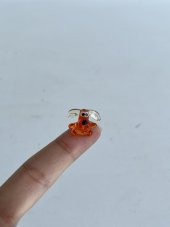 El Yapımı Mini Murano Cam Köpek Biblo A116-01 thumbnail 2