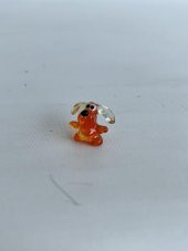 El Yapımı Mini Murano Cam Köpek Biblo A116-01 thumbnail 3