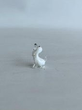 El Yapımı Mini Murano Cam Köpek Biblo A117-05 - 5