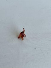 El Yapımı Mini Murano Cam Köpek Biblo A118-03 thumbnail 3