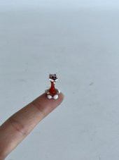 El Yapımı Mini Murano Cam Kedi Biblo A119-02 thumbnail 2