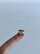 El Yapımı Mini Murano Cam Köpek Biblo A120-01 thumbnail 2