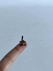 El Yapımı Mini Murano Cam Sincap Biblo A120-03 thumbnail 2