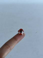 El Yapımı Mini Murano Cam Baykuş Biblo A120-06 thumbnail 2