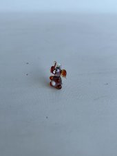El Yapımı Mini Murano Cam Fil Biblo A122-01 - 3