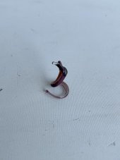 El Yapımı Mini Murano Cam Yılan Biblo A123-01 thumbnail 3