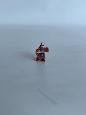 El Yapımı Mini Murano Cam Fil Biblo A122-01 - 5
