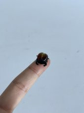 El Yapımı Mini Murano Cam Geyik Böceği Biblo A123-04 thumbnail 2