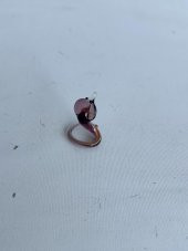 El Yapımı Mini Murano Cam Yılan Biblo A123-01 thumbnail 4